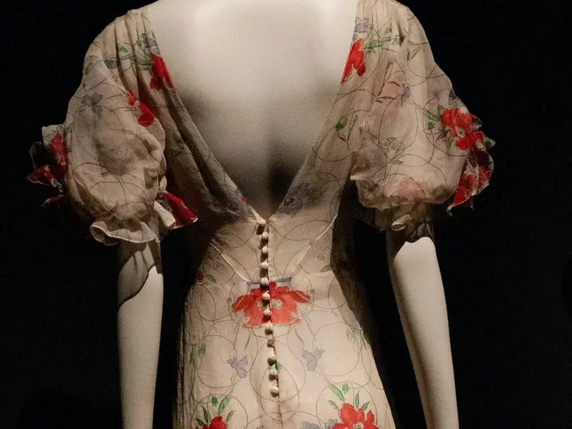 Floral Tea Dress (1970s)