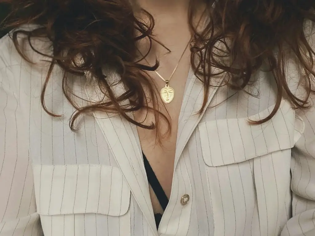 Retro Button-Up Blouse (1960s)