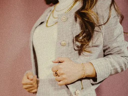 Pastel Cardigan with Pearl Buttons (1960s)