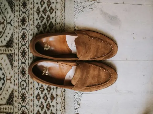Brown Suede Loafers (1980s)