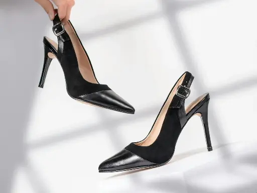 Kitten Heel Slingbacks (1950s)