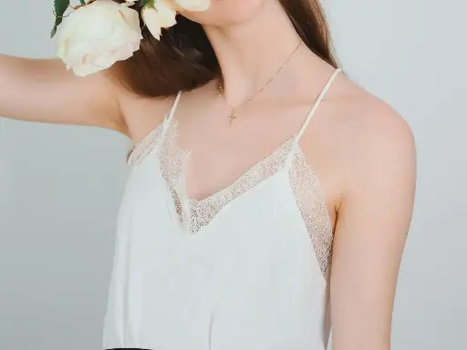Lace-Trimmed Camisole (1950s)
