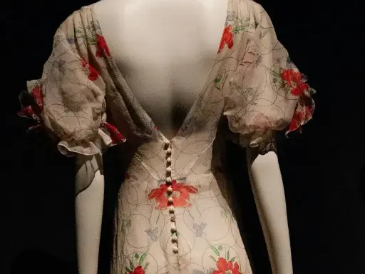 Floral Tea Dress (1970s)