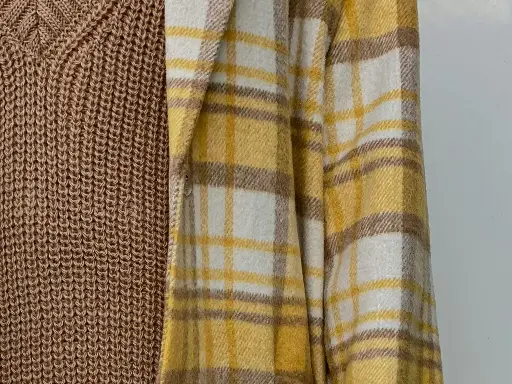 Checkered Wool Coat (1970s)
